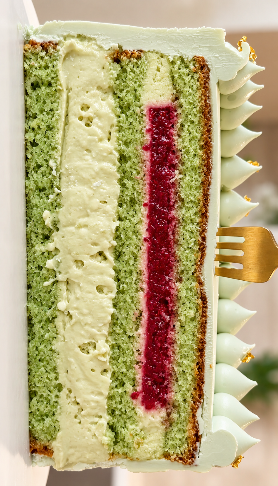 Pistachio Cheesecake & Raspberry