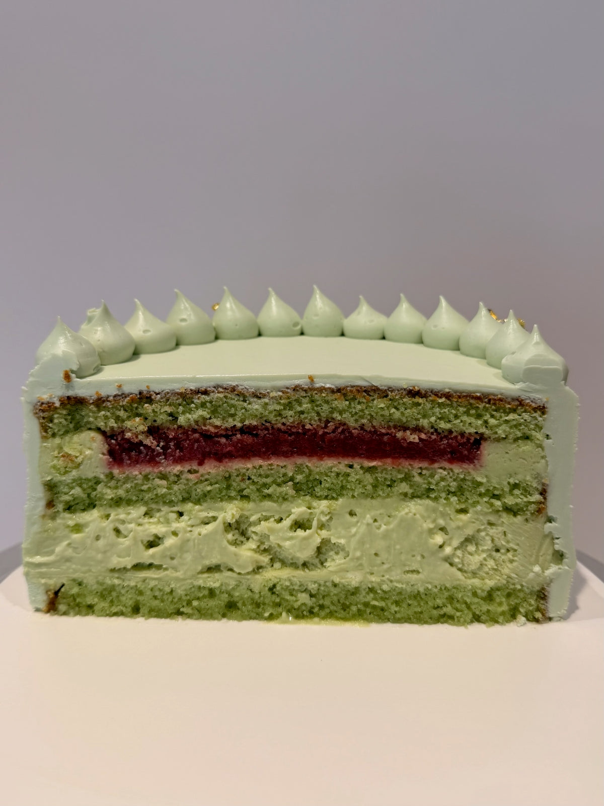 Pistachio Cheesecake & Raspberry