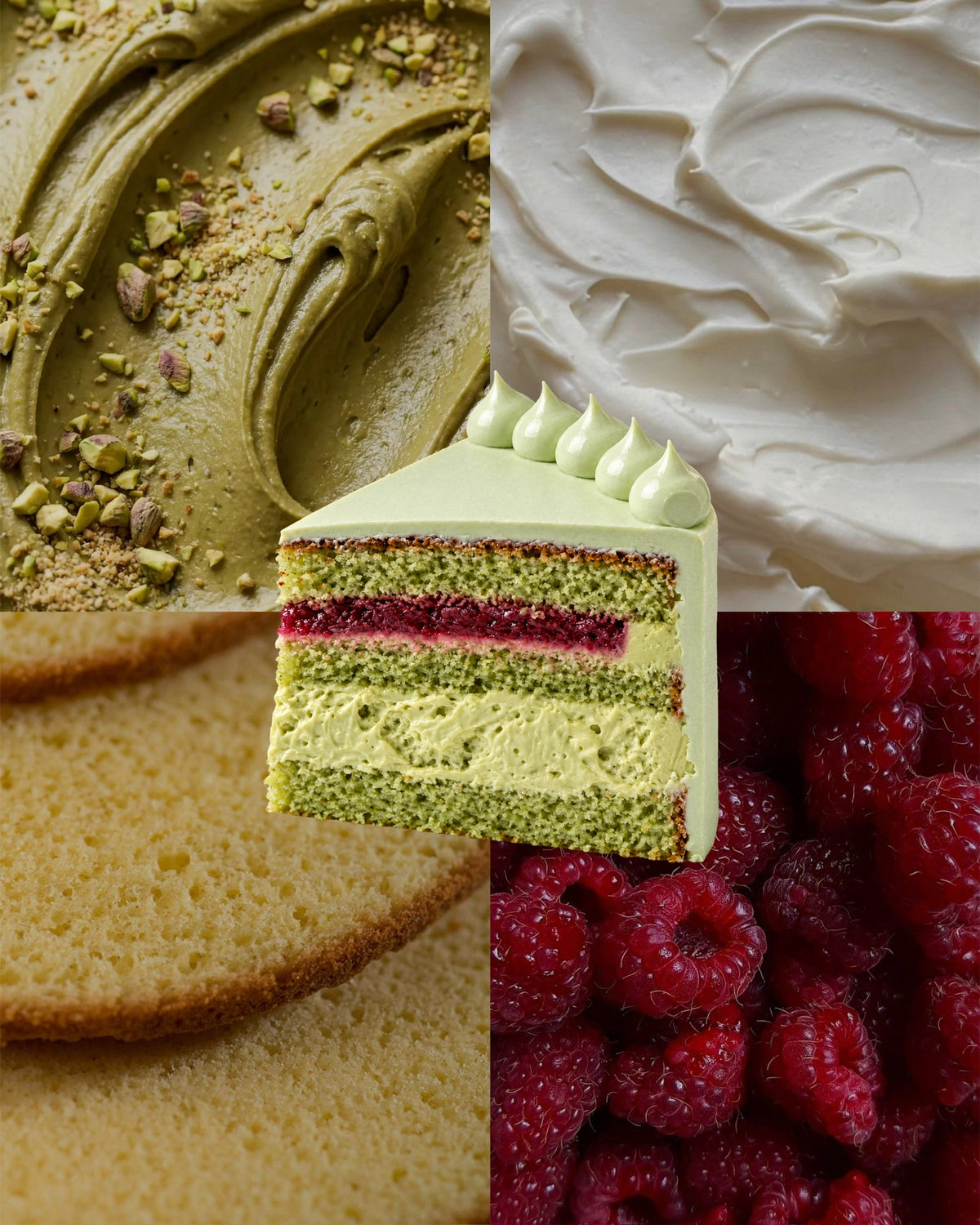 Pistachio Cheesecake & Raspberry